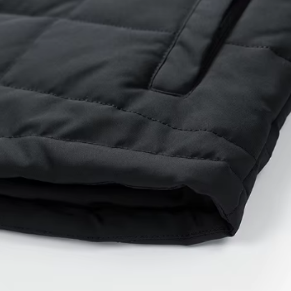 Vadderad Herrjacka med Skjortkrage