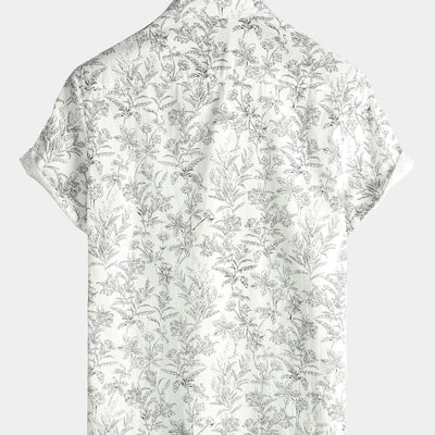 Gustaf™ | Kortärmad Hawaiiskjorta i Bomull