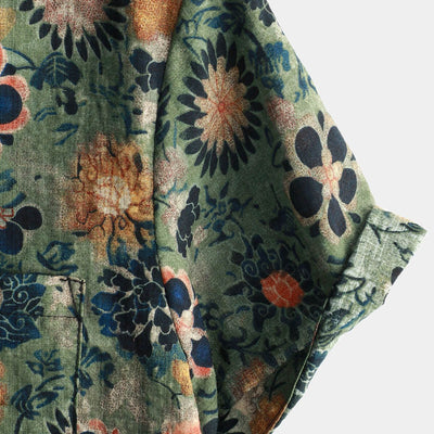 Gustaf™ | Kortärmad Hawaiiskjorta i Bomull