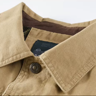 Casual Herrjacka i Utility-stil