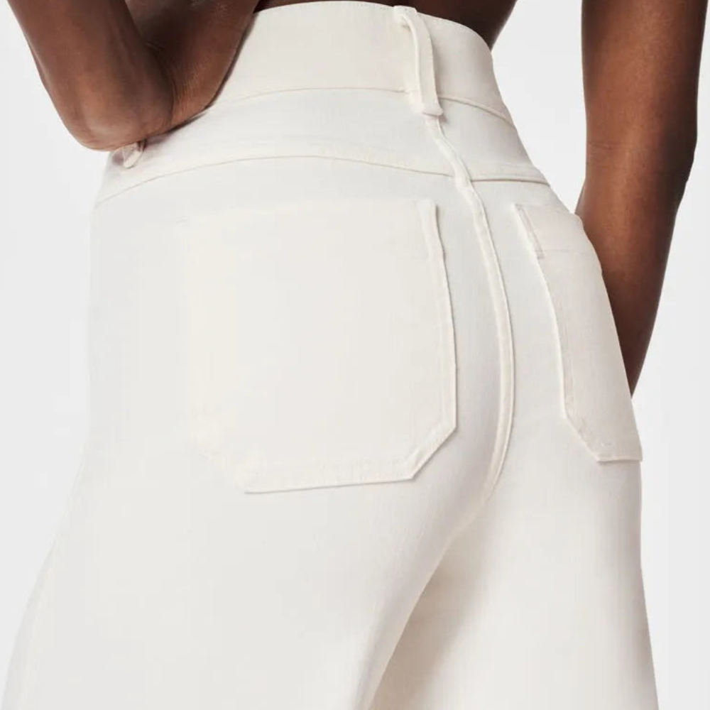 Stina™ | Högmidjade utsvängda jeans