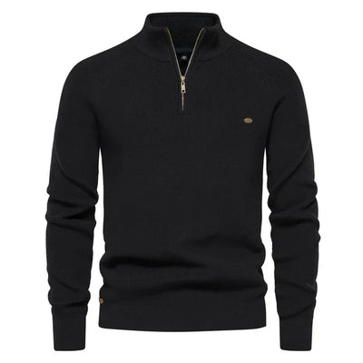 Leif™ | Stickad Zip-up Tröja