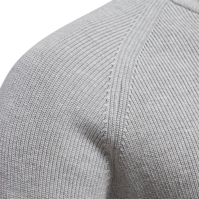 Leif™ | Stickad Zip-up Tröja