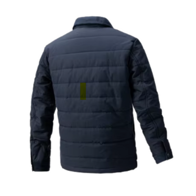 Vadderad Herrjacka med Skjortkrage