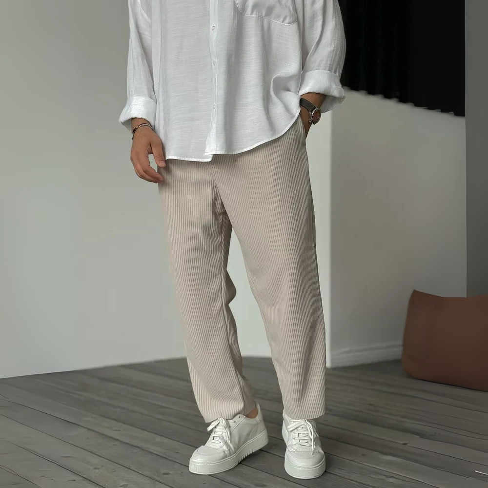 Olav™ | Modern Ribbad Byxa för Herr