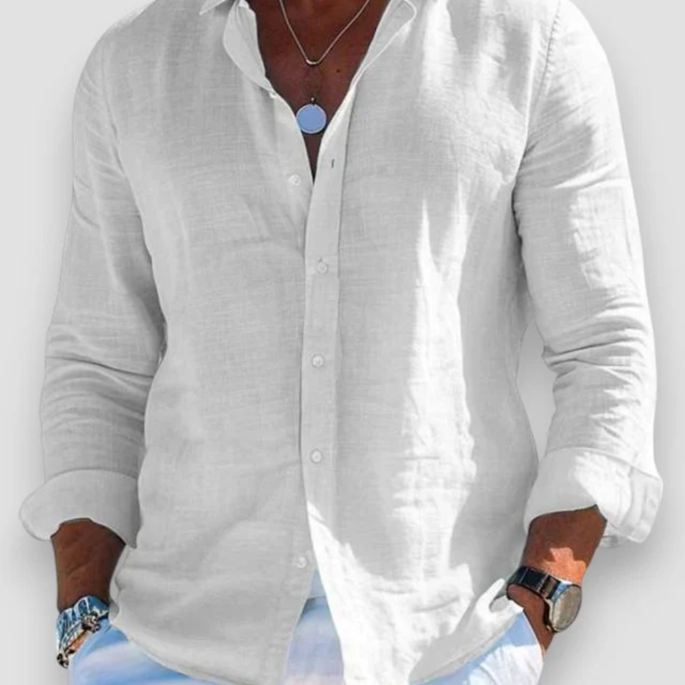 Daniel™ | Linneskjorta för Herr