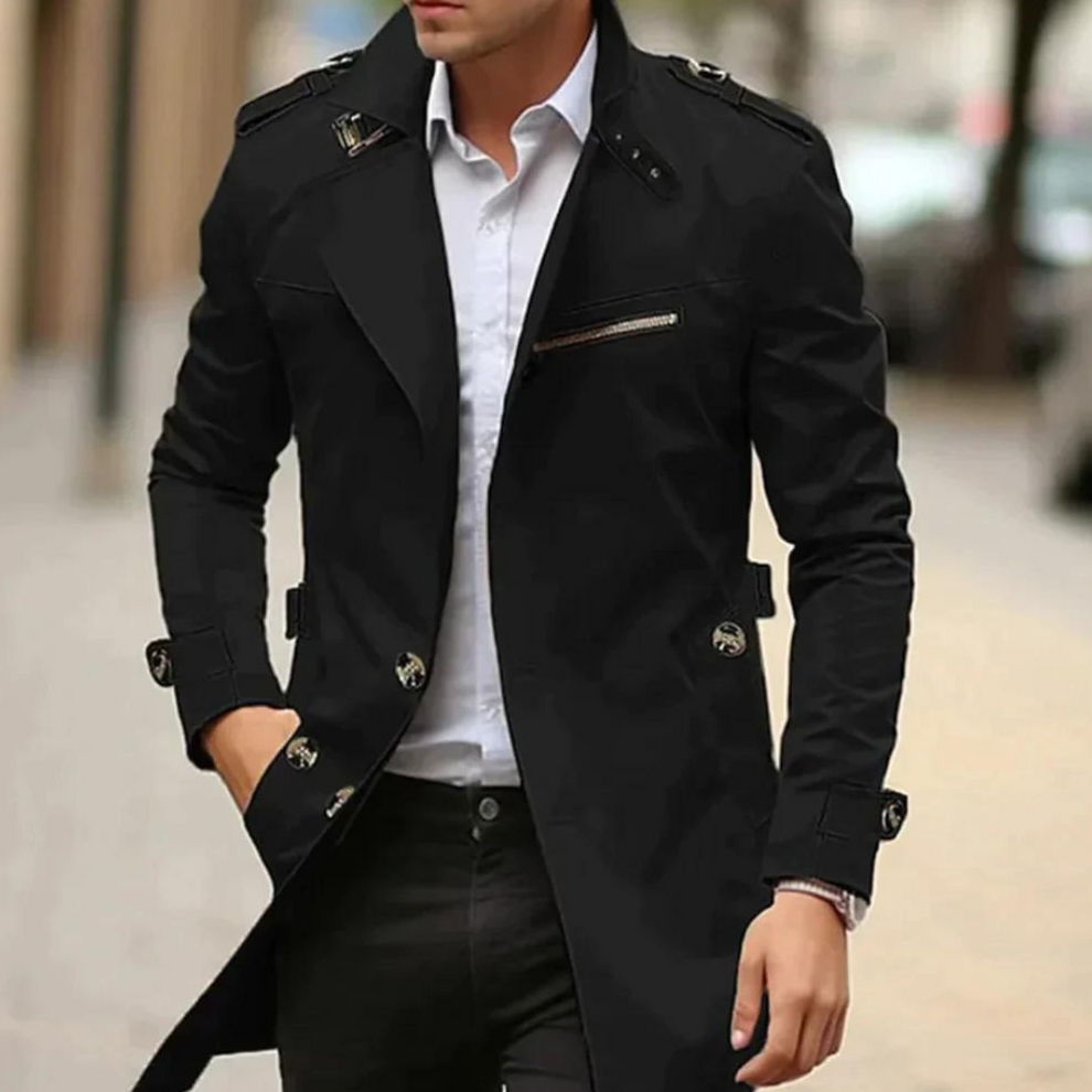 Elegant Trenchcoat för Herr