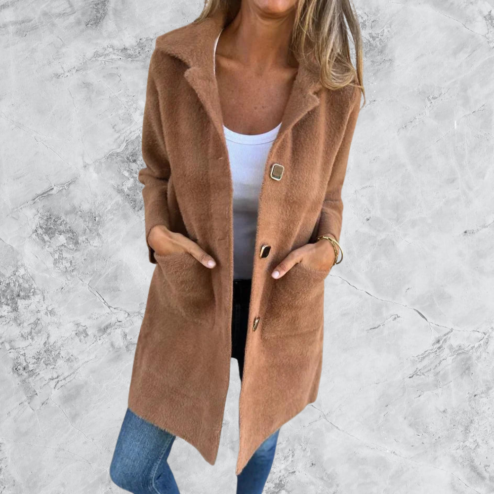 Tilde™ | Mysig långkofta med fickor