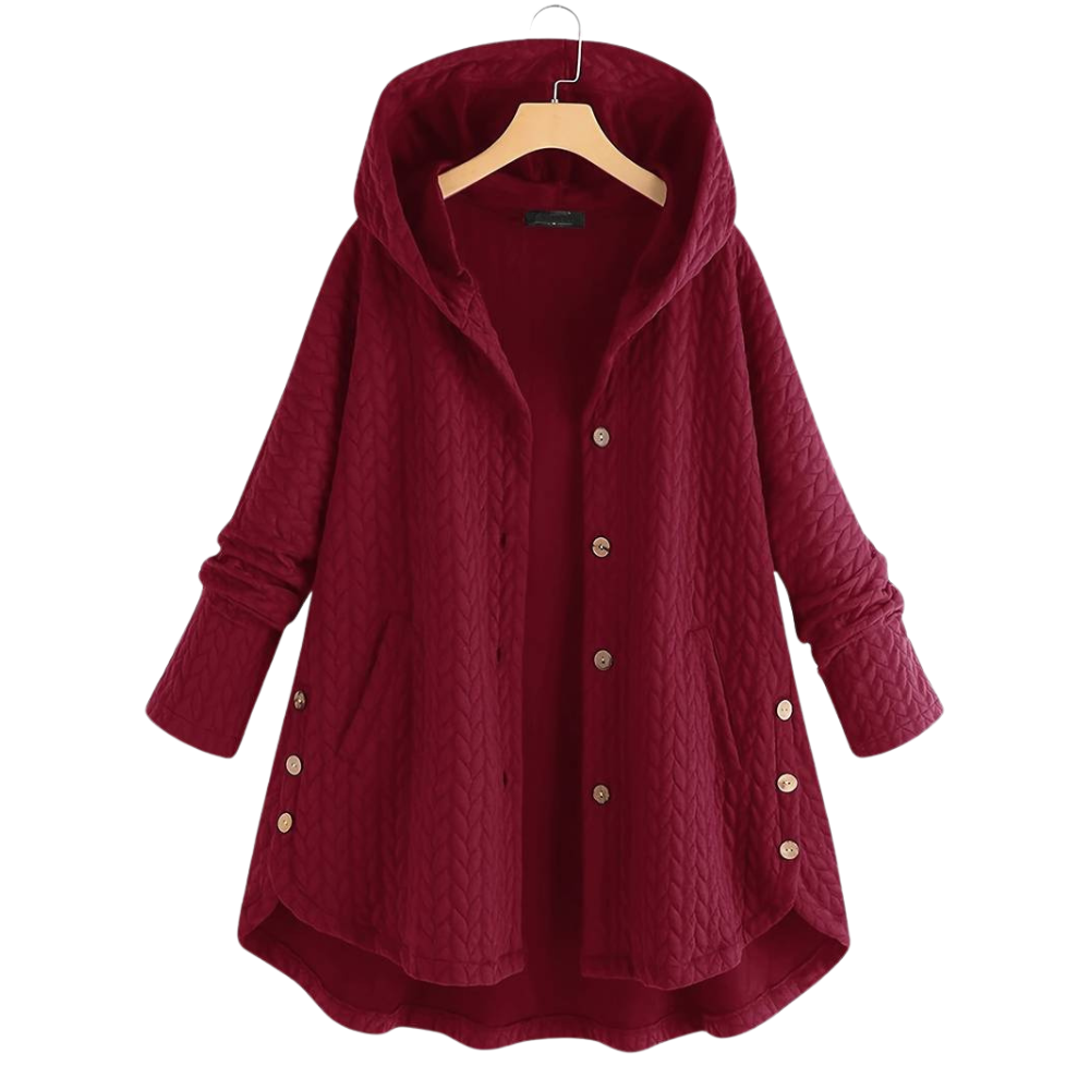 Josefin™ | Oversized Jacka med Huvud