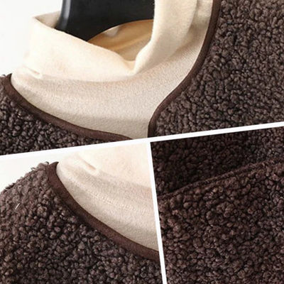 Tuva™ | Mysig teddyväst med knappar