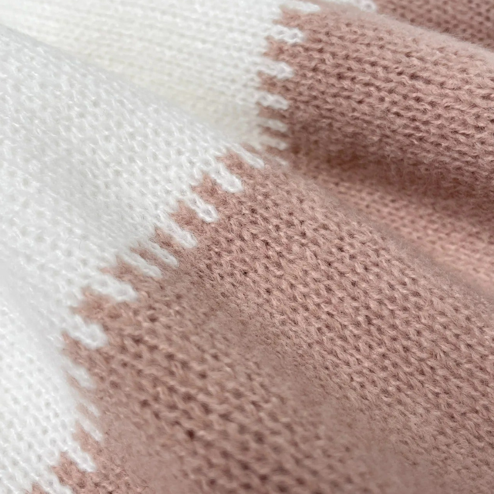 Susanne™ | Stickad tröja med leopardmönster