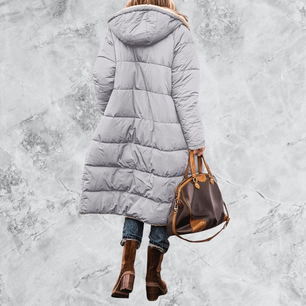 Anette™ | Lång vändbar kappa