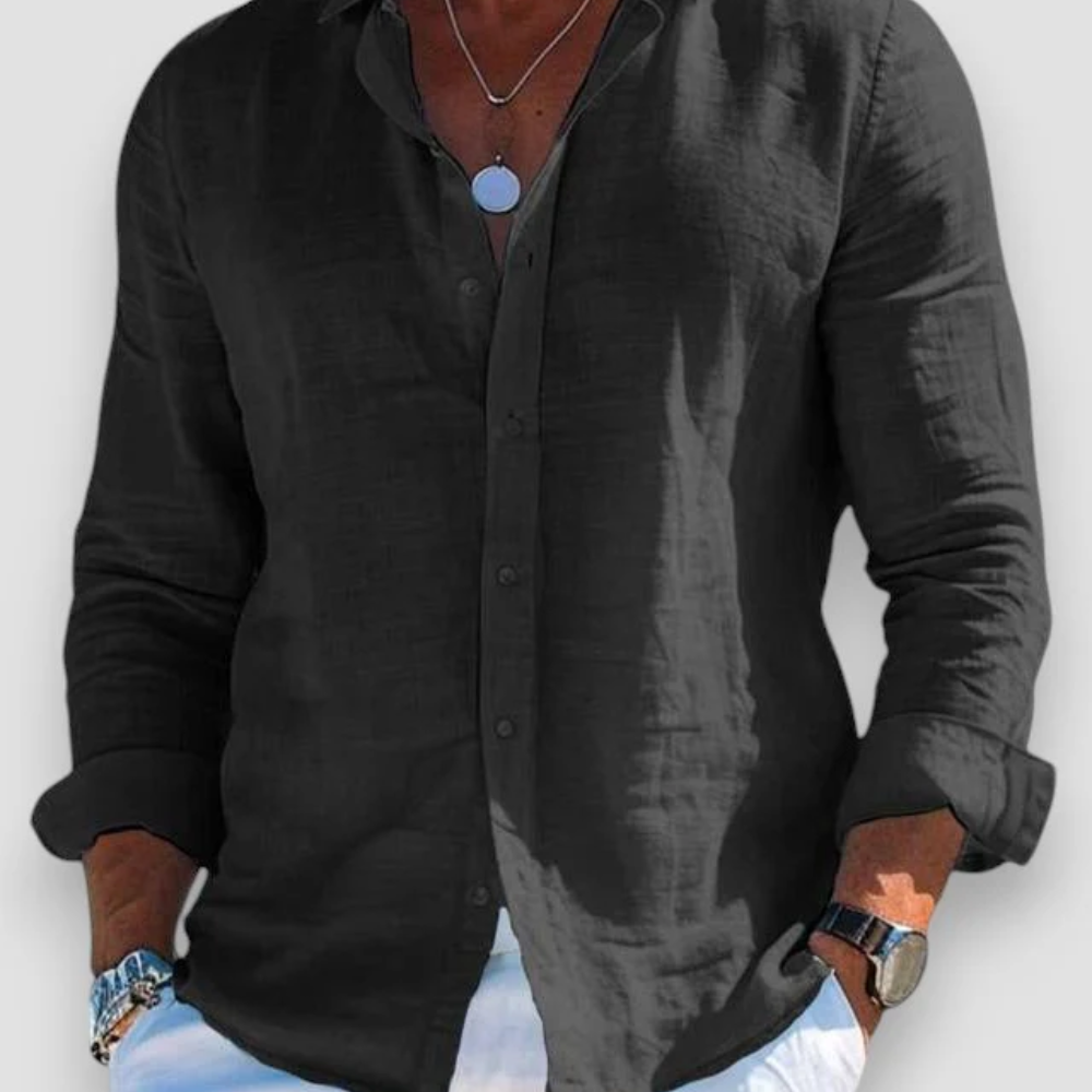 Daniel™ | Linneskjorta för Herr