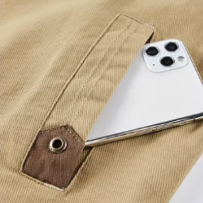 Casual Herrjacka i Utility-stil