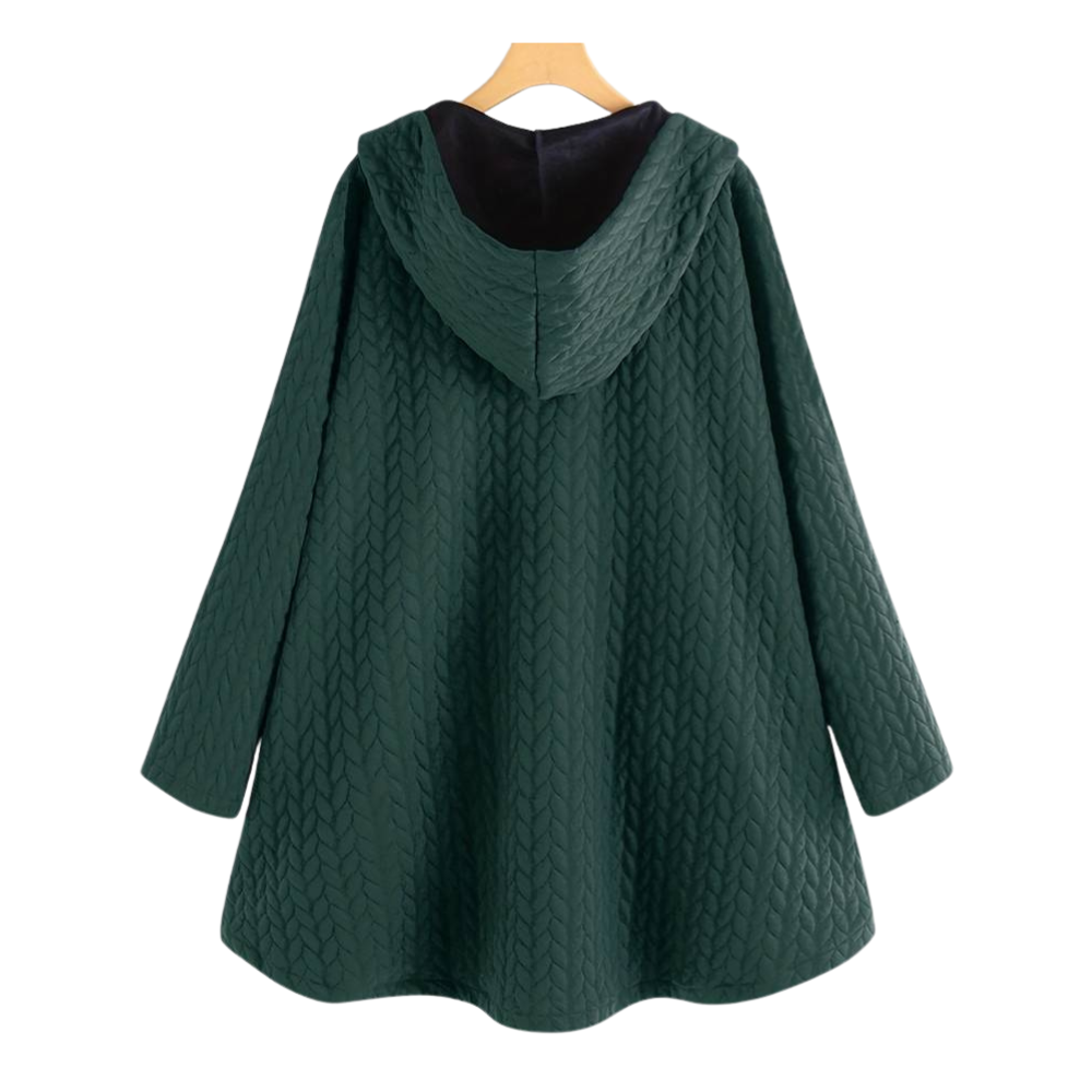 Josefin™ | Oversized Jacka med Huvud