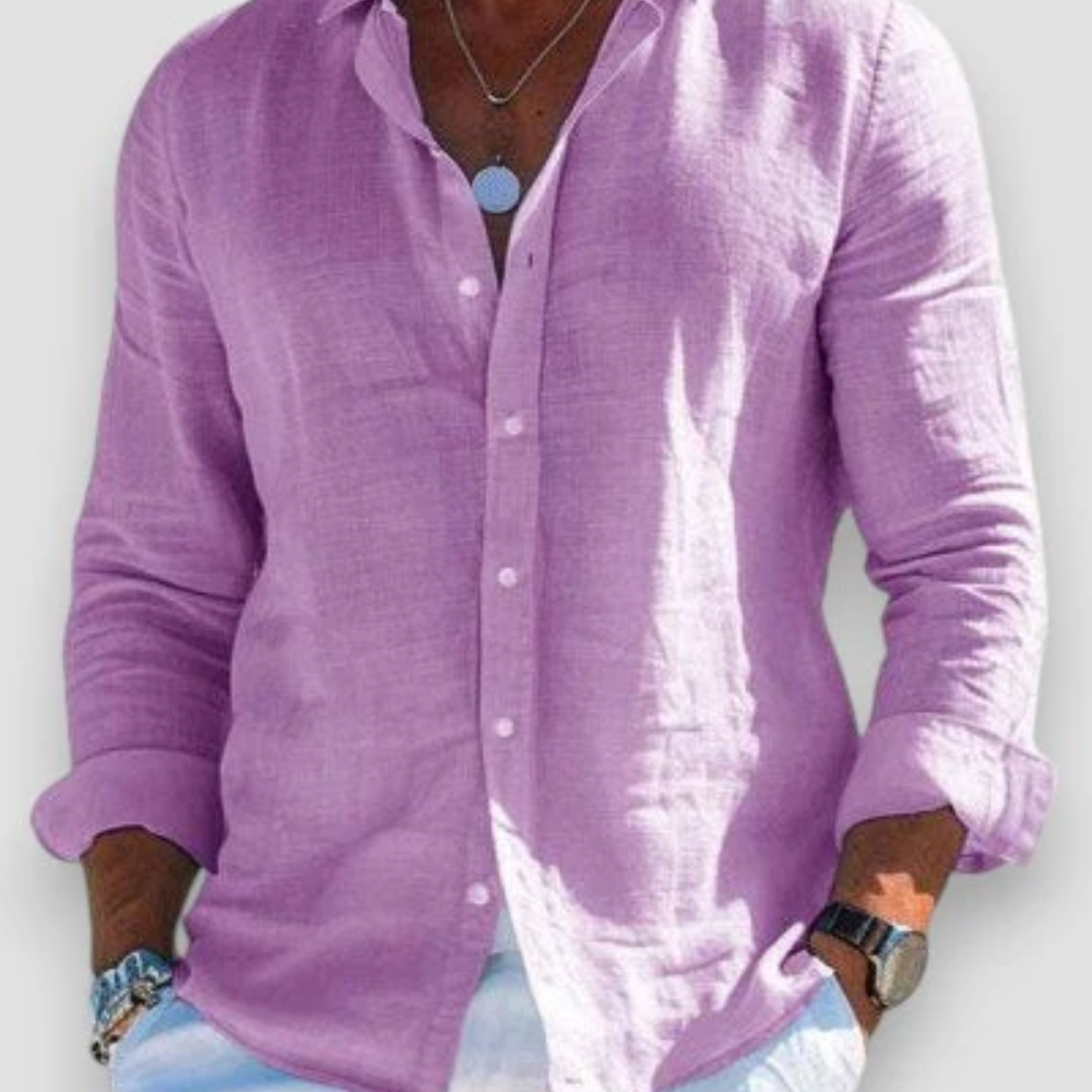 Daniel™ | Linneskjorta för Herr