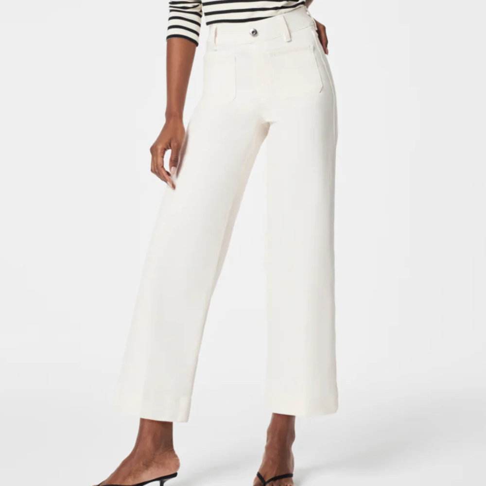 Stina™ | Högmidjade utsvängda jeans