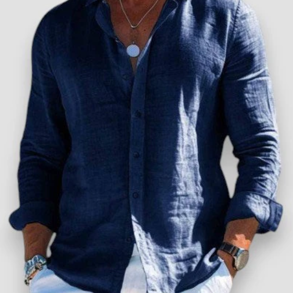 Daniel™ | Linneskjorta för Herr