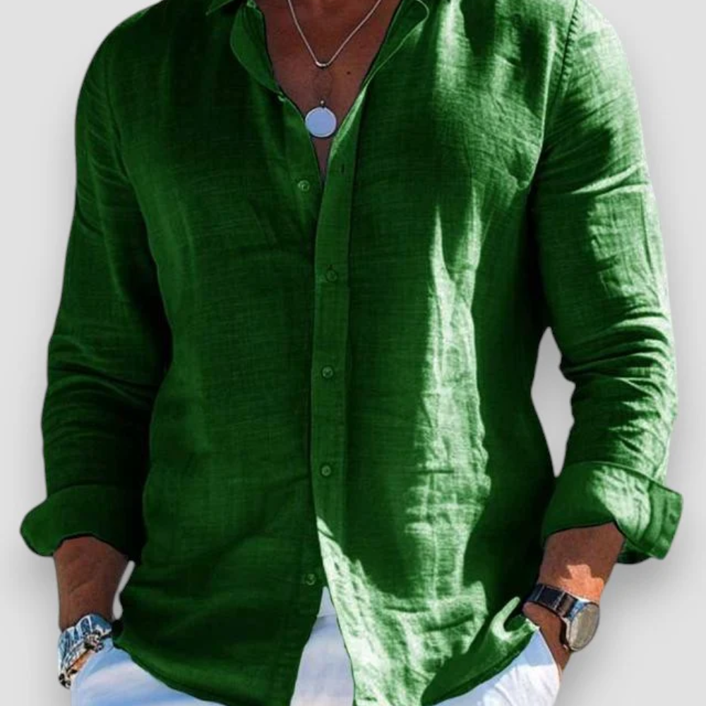 Daniel™ | Linneskjorta för Herr