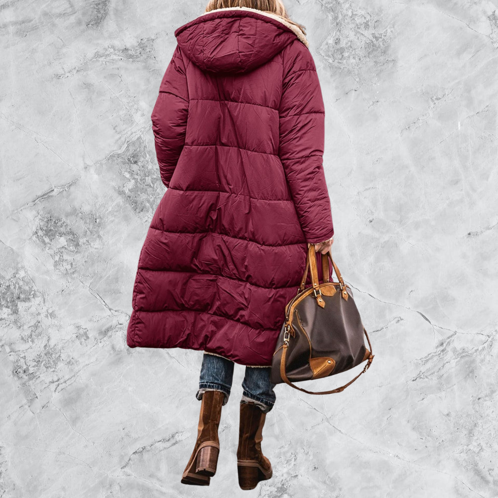 Anette™ | Lång vändbar kappa