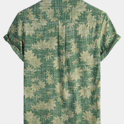 Gustaf™ | Kortärmad Hawaiiskjorta i Bomull