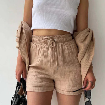 Sigrid™ | Somrig Set i Lätt Bomullsblandning