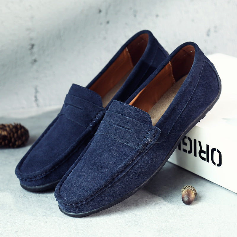 Lennart™ | Retro Loafers i Mocka för Herr