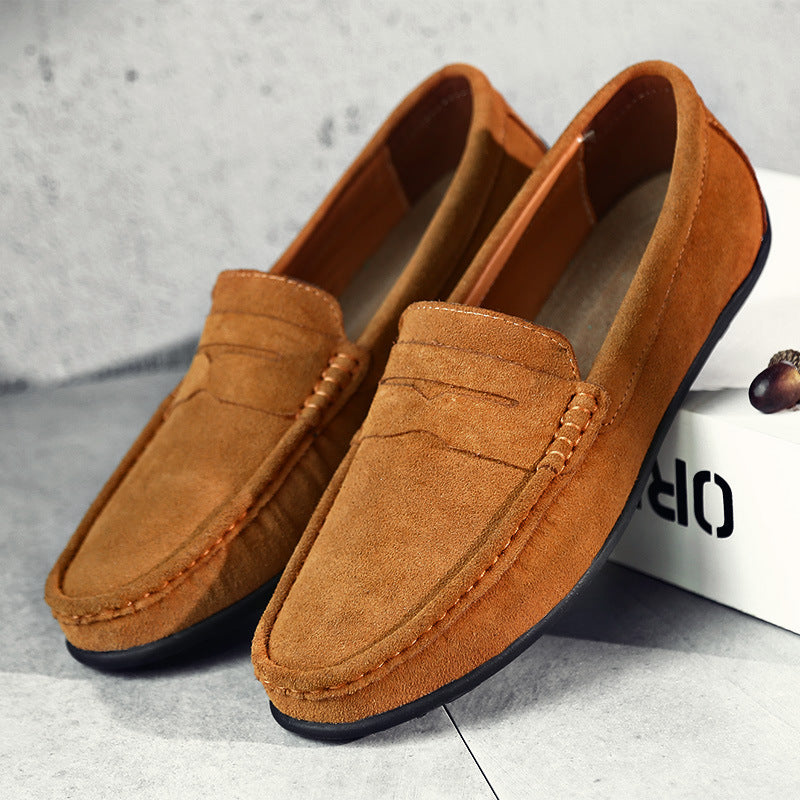 Lennart™ | Retro Loafers i Mocka för Herr