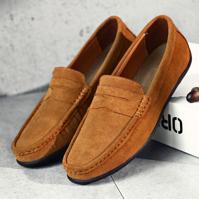 Lennart™ | Retro Loafers i Mocka för Herr