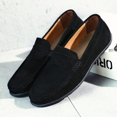 Lennart™ | Retro Loafers i Mocka för Herr