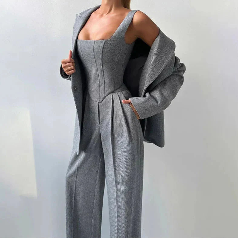 Madeleine™ | Elegantes 3-Deliges Ensemble