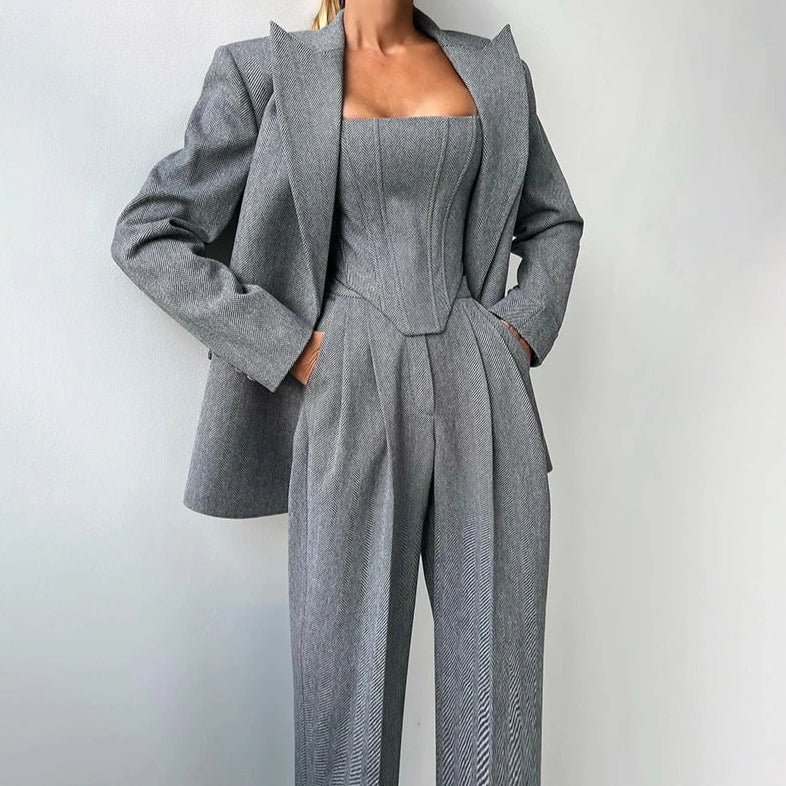 Madeleine™ | Elegantes 3-Deliges Ensemble