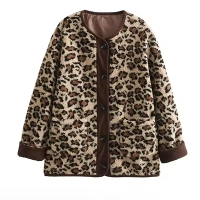 Eva™ | Elegant leopardkofta