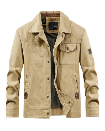 Casual Herrjacka i Utility-stil