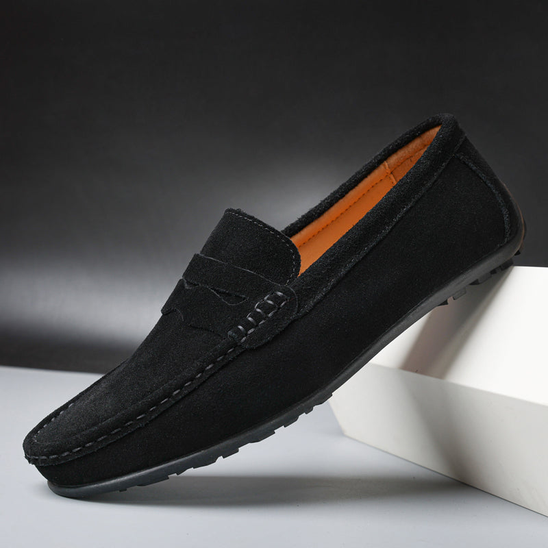Lennart™ | Retro Loafers i Mocka för Herr